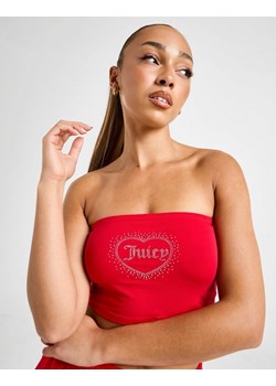 JUICY COUTURE TOP DMNT HEART LGO BND C&#039;RED ze sklepu JD Sports  w kategorii Bluzki damskie - zdjęcie 185979583
