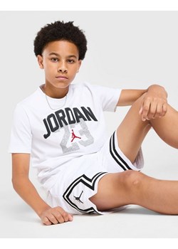 JORDAN T-SHIRT JRDN HERITAGE TEE WHT B ze sklepu JD Sports  w kategorii T-shirty chłopięce - zdjęcie 185980971
