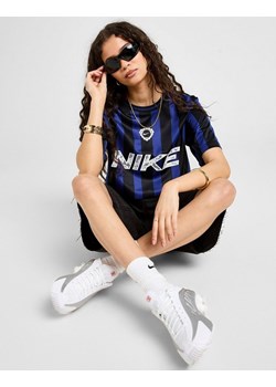 NIKE T-SHIRT FTB STRPE OS JRSY BLU/BLK ze sklepu JD Sports  w kategorii Bluzki damskie - zdjęcie 185981194