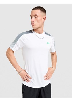 UNDER ARMOUR T-SHIRT TECH FADE T WHT/GRN ze sklepu JD Sports  w kategorii T-shirty męskie - zdjęcie 185981272