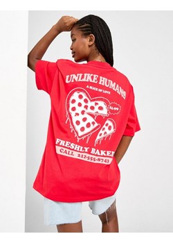 UNLIKE HUMANS T-SHIRT PIZZA TSHT ze sklepu JD Sports  w kategorii Bluzki damskie - zdjęcie 185982530