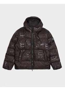 EMPORIO ARMANI 7 KURTKA ZIMOWA AOP PADDED JKT BLK ze sklepu JD Sports  w kategorii Kurtki męskie - zdjęcie 185983032
