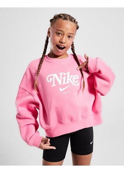 NIKE BLUZA G NSW TREND FLC CRP CREW G - id: HM0531-684 - marki Nike - 185984411 NIKE BLUZA G NSW TREND FLC CRP CREW G ze sklepu JD Sports  w kategorii Bluzy dziewczęce - zdjęcie 185984411