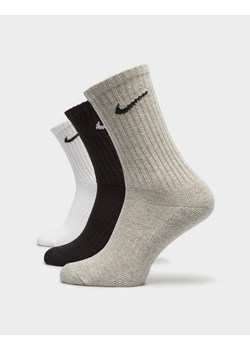 NIKE SKARPETY 3PPK VALUE COTTON CREW ze sklepu JD Sports  w kategorii Skarpetki damskie - zdjęcie 185986421