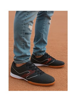 Czarne trampki halówki męskie /B5-3 17450 583/ ze sklepu Pantofelek24.pl w kategorii Trampki męskie - zdjęcie 185986934