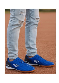 Granatowe sznurowane trampki halówki męskie /B6-3 18138 T586/ ze sklepu Pantofelek24.pl w kategorii Trampki męskie - zdjęcie 185987042