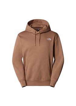 Bluza męska The North Face Essential Oversize Hood 0A89ES6IH1 - brązowa ze sklepu streetstyle24.pl w kategorii Bluzy męskie - zdjęcie 185994511