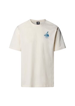 Koszulka męska The North Face Powder Days 0A8E4DQLI1 - biała ze sklepu streetstyle24.pl w kategorii T-shirty męskie - zdjęcie 185994531
