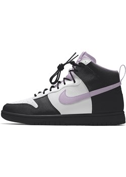 Personalizowane buty męskie Nike Dunk High By You - Wielokolorowe ze sklepu Nike poland w kategorii Buty sportowe męskie - zdjęcie 185994633