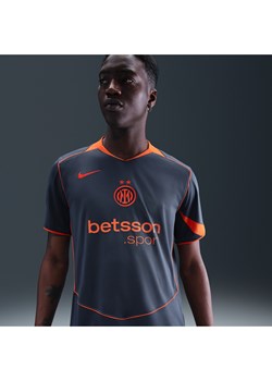 Męska koszulka piłkarska Nike Dri-FIT Total 90 Inter Mediolan 2025/26 Stadium (wersja trzecia) – replika - Niebieski ze sklepu Nike poland w kategorii T-shirty męskie - zdjęcie 185994742
