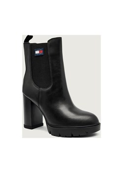 Tommy Jeans Skórzane botki na słupku ze sklepu Gomez Fashion Store w kategorii Botki - zdjęcie 185997413