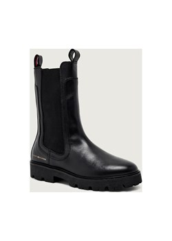 Tommy Hilfiger Skórzane sztyblety CHELSEA ze sklepu Gomez Fashion Store w kategorii Botki - zdjęcie 185997470