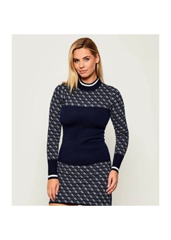 GUESS Półgolf AUBREY | Slim Fit | z dodatkiem wełny ze sklepu Gomez Fashion Store w kategorii Swetry damskie - zdjęcie 185997581