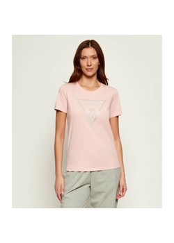 GUESS T-shirt KRYSTAL | Regular Fit ze sklepu Gomez Fashion Store w kategorii Bluzki damskie - zdjęcie 185997583