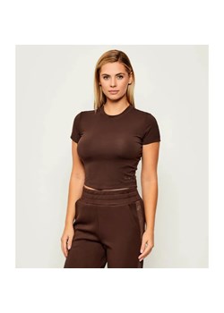 GUESS T-shirt BASIC | Cropped Fit ze sklepu Gomez Fashion Store w kategorii Bluzki damskie - zdjęcie 185997590