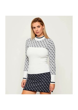 GUESS Półgolf AUBREY | Slim Fit | z dodatkiem wełny ze sklepu Gomez Fashion Store w kategorii Swetry damskie - zdjęcie 185997603