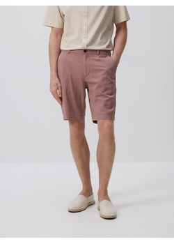 Reserved - Szorty chino regular - brudny róż ze sklepu Reserved w kategorii Spodenki męskie - zdjęcie 186002204
