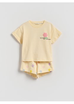 Reserved - Bawełniany komplet - wielobarwny ze sklepu Reserved w kategorii Komplety dziewczęce - zdjęcie 186002422