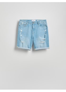 Reserved - Jeansowe szorty slim fit - niebieski - id: 8577H-05J - marki Reserved - 186002514 Reserved - Jeansowe szorty slim fit - niebieski ze sklepu Reserved w kategorii Spodenki męskie - zdjęcie 186002514