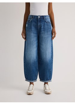 Reserved - Jeansy balloon fit - niebieski ze sklepu Reserved w kategorii Jeansy damskie - zdjęcie 186003443