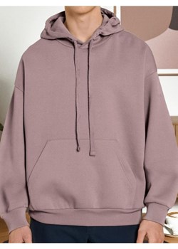 Sinsay - Bluza hoodie comfort fit - różowy ze sklepu Sinsay w kategorii Bluzy męskie - zdjęcie 186004180
