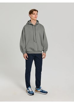 Sinsay - Bluza hoodie comfort fit - szary ze sklepu Sinsay w kategorii Bluzy męskie - zdjęcie 186004183