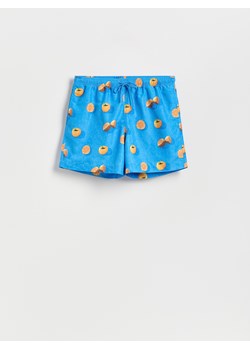 Reserved - Szorty plażowe ze wzorem - niebieski - id: 148CT-55X - marki Reserved - 186006120 Reserved - Szorty plażowe ze wzorem - niebieski ze sklepu Reserved w kategorii Kąpielówki - zdjęcie 186006120