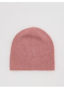 Reserved - Czapka beanie - brudny róż ze sklepu Reserved w kategorii Czapki zimowe damskie - zdjęcie 186006280