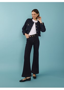 Reserved - Jeansy flare - granatowy ze sklepu Reserved w kategorii Jeansy damskie - zdjęcie 186013492