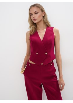 Mohito - Elegancka kamizelka - fuksjowy ze sklepu Mohito w kategorii Kamizelki damskie - zdjęcie 186014254
