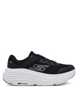 Buty do biegania Skechers Max Cushioning Endeavour 129470/BKW Czarny ze sklepu eobuwie.pl w kategorii Buty sportowe damskie - zdjęcie 186014312