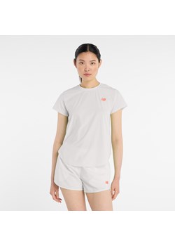 Koszulka damska New Balance WT51227GYM – szara ze sklepu New Balance Poland w kategorii Bluzki damskie - zdjęcie 186014694