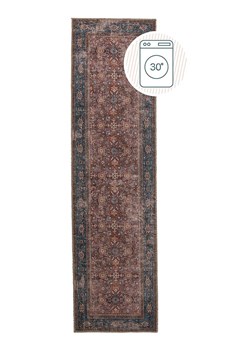 Flair Rugs Chodnik &quot;Cyra&quot; w kolorze niebiesko-czerwonym ze sklepu Limango Polska w kategorii Dywany - zdjęcie 186015450