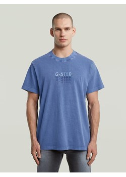 G-Star Koszulka w kolorze niebieskim ze sklepu Limango Polska w kategorii T-shirty męskie - zdjęcie 186015571