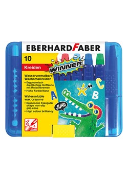 Faber-Castell Kredki woskowe (10 szt.) &quot;Winner&quot; ze sklepu Limango Polska w kategorii Zabawki - zdjęcie 186016084