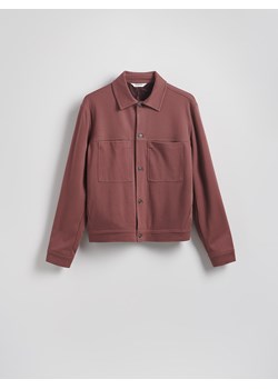 Reserved - Kurtka z kołnierzem - bordowy - id: 9524N-83X - marki Reserved - 186026941 Reserved - Kurtka z kołnierzem - bordowy ze sklepu Reserved w kategorii Kurtki męskie - zdjęcie 186026941