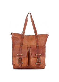 Vittoria Gotti Premium Torebka Skórzana w stylu Vintage Ruda ze sklepu PaniTorbalska w kategorii Torby Shopper bag - zdjęcie 186027654
