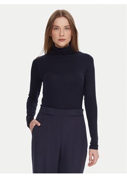 United Colors Of Benetton Golf 3Z12D2010 Granatowy Slim Fit ze sklepu MODIVO w kategorii Bluzki damskie - zdjęcie 186028492