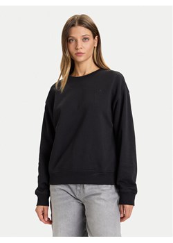 Calvin Klein Jeans Bluza Archive LV047B236G Czarny Relaxed Fit ze sklepu MODIVO w kategorii Bluzy damskie - zdjęcie 186028522