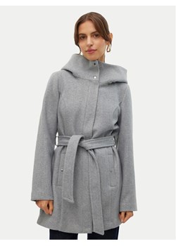 Vero Moda Płaszcz przejściowy Popliva 10310779 Szary Regular Fit ze sklepu MODIVO w kategorii Płaszcze damskie - zdjęcie 186028602