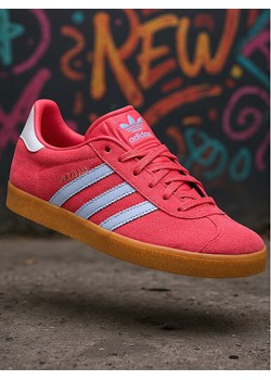 adidas Sneakersy Gazelle JR5941 Różowy ze sklepu MODIVO w kategorii Buty sportowe dziecięce - zdjęcie 186028724