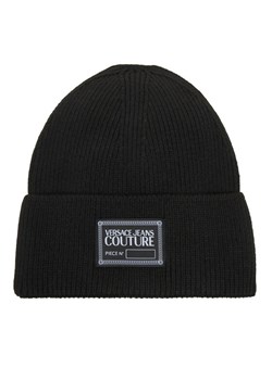 Versace Jeans Couture Czapka Big Beanie 79YAZK50 Czarny ze sklepu MODIVO w kategorii Czapki zimowe damskie - zdjęcie 186028754