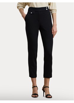 LAUREN RALPH LAUREN Spodnie materiałowe 200980023001 Czarny Straight Fit ze sklepu MODIVO w kategorii Spodnie damskie - zdjęcie 186028774