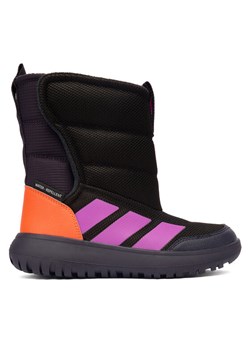 adidas Śniegowce Winterplay JQ2633 Czarny ze sklepu MODIVO w kategorii Buty zimowe dziecięce - zdjęcie 186028821