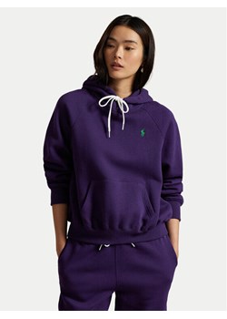 Polo Ralph Lauren Bluza 211971698006 Granatowy Relaxed Fit ze sklepu MODIVO w kategorii Bluzy damskie - zdjęcie 186028862