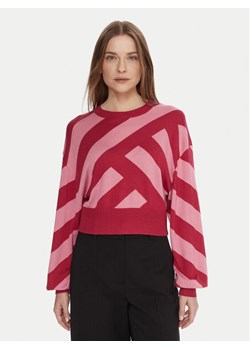 United Colors Of Benetton Sweter 1081E10EJ Różowy Regular Fit ze sklepu MODIVO w kategorii Swetry damskie - zdjęcie 186028874