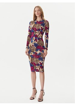 Just Cavalli Sukienka codzienna 79PAO952 JS531 Kolorowy Slim Fit ze sklepu MODIVO w kategorii Sukienki - zdjęcie 186028882
