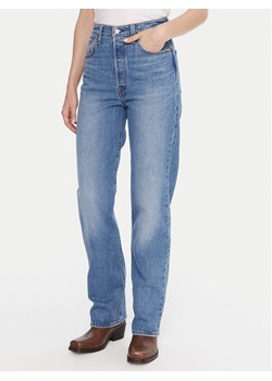 Levi's® Jeansy Ribcage 79078-0008 Niebieski Straight Fit ze sklepu MODIVO w kategorii Jeansy damskie - zdjęcie 186028930