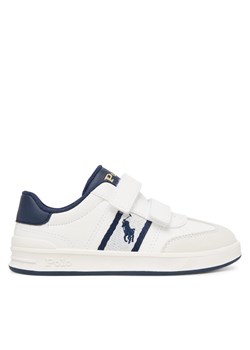 Polo Ralph Lauren Sneakersy Heritage Court III T-Toe Ez RL03359102 Biały ze sklepu MODIVO w kategorii Buty sportowe dziecięce - zdjęcie 186028953