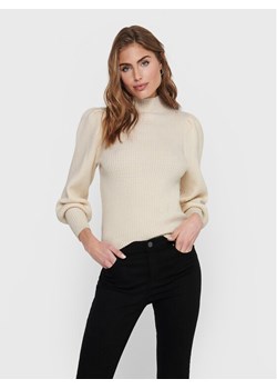 ONLY Sweter Katia 15232494 Beżowy Regular Fit ze sklepu MODIVO w kategorii Swetry damskie - zdjęcie 186029013